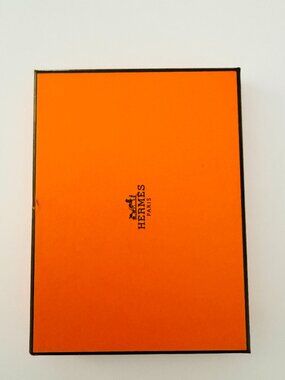 Hermès Small Rectangular Orange Box 6.5” Gift Packaging (Hermes)
